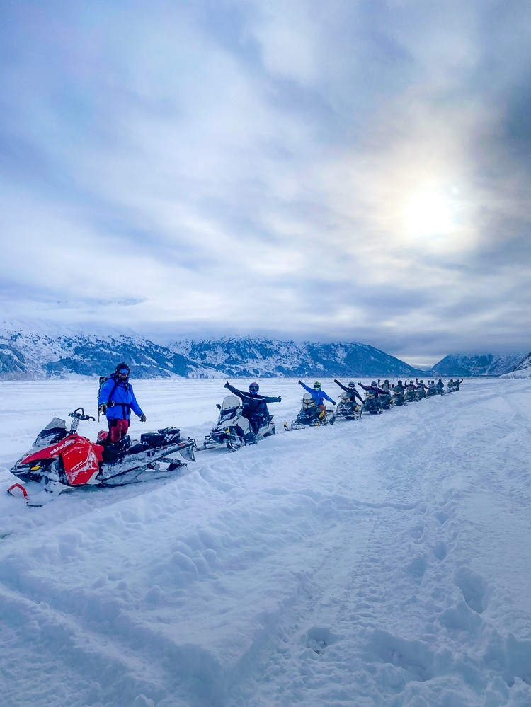 snowmobile tours girdwood alaska